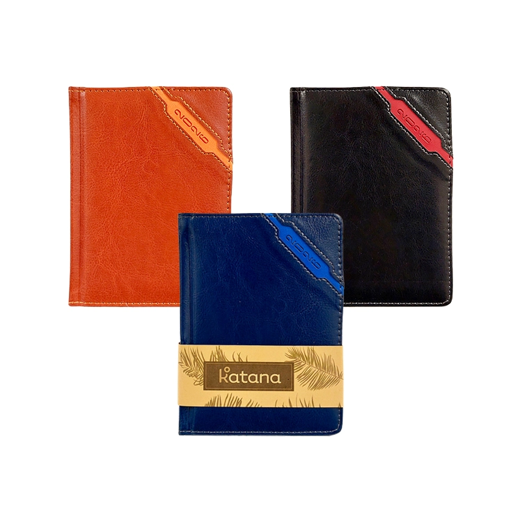 Agenda Katana 2026 A6 Cuero Ecologico Diaria Art.519670